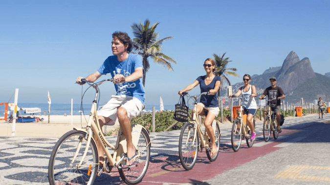 Exploring Rio’s most iconic sights by bike