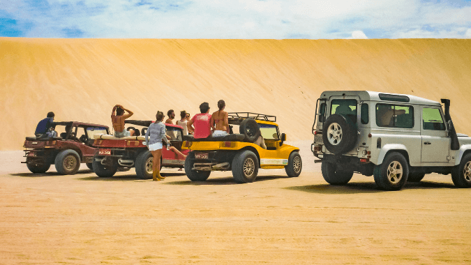 Passeio de buggy à Lagoa do Paraíso Jericoacoara