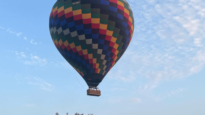 Passeio de balão em São Paulo sobre Boituva ao amanhecer