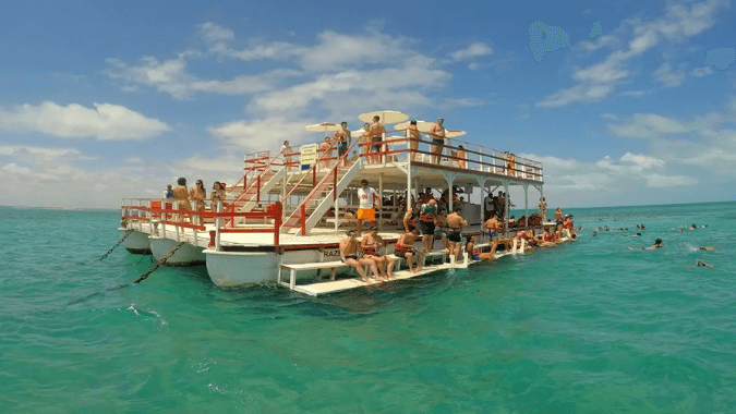 Snorkeling at Maracajaú Parrachos natural pools from Natal