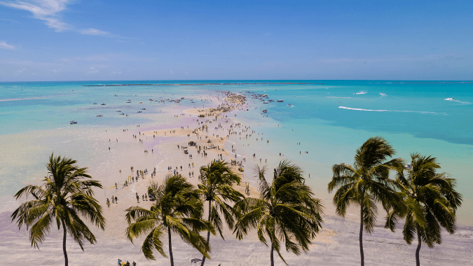 Maragogi beach day from Porto de Galinhas: crystal-clear waters
