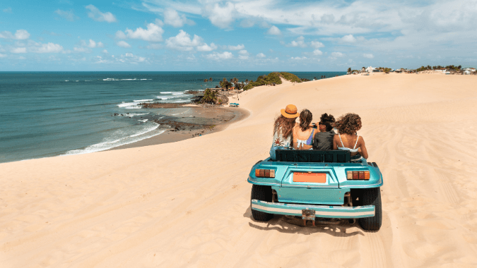 Buggy privado en Praia da Pipa: aventura en el litoral sur