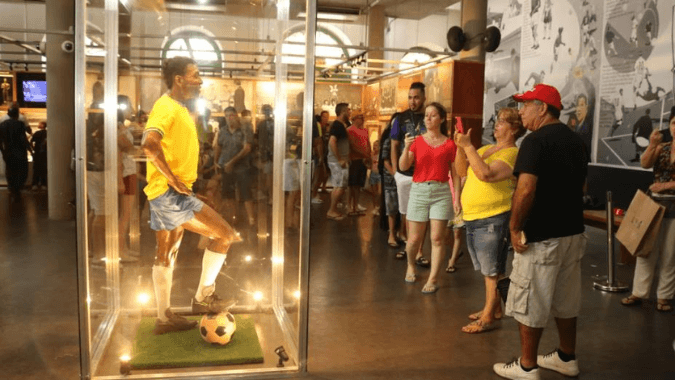 Visita guiada al Museo Pelé y al Estadio Vila Belmiro de Santos FC